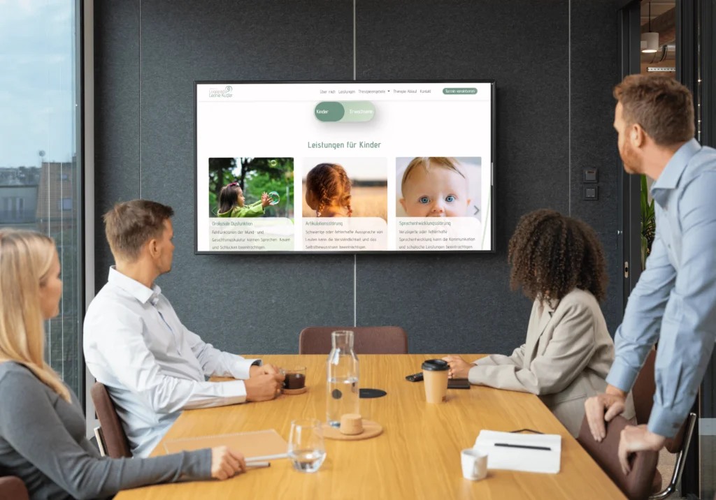 Strategie-UI-Workshop mit Team und Kunden