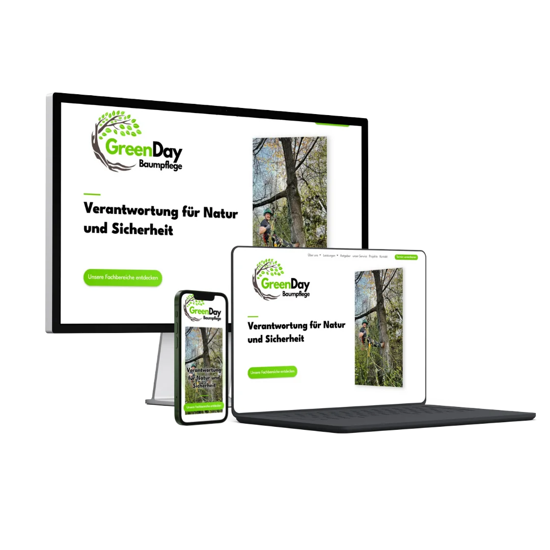 Responsive Mobile Webseite für GreenDay von DAST Media Responsive Mobile Webseite für GreenDay von DAST Media